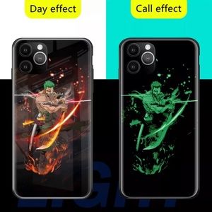 One piece iPhone cases LED anime phone cases